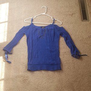 Womens Cold Shoulder Top